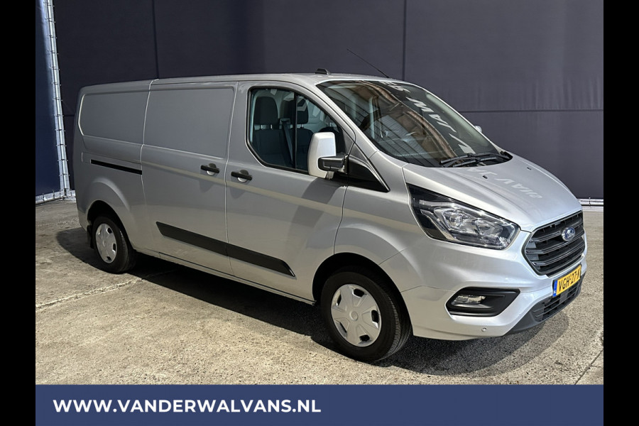Ford Transit Custom 2.0 TDCI 130 pk L2H1 Euro6 Airco | Navigatie | LED | Cruisecontrol | Trekhaak Android Auto, Verwarmde voorruit, Parkeersensoren, Bijrijdersbank