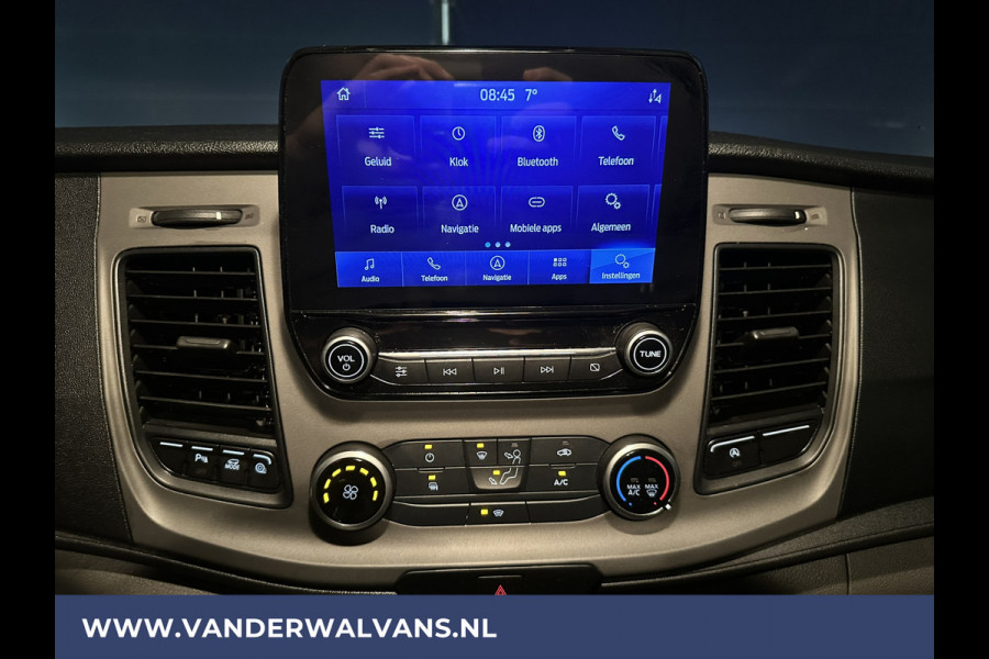 Ford Transit Custom 2.0 TDCI 130 pk L2H1 Euro6 Airco | Navigatie | LED | Cruisecontrol | Trekhaak Android Auto, Verwarmde voorruit, Parkeersensoren, Bijrijdersbank