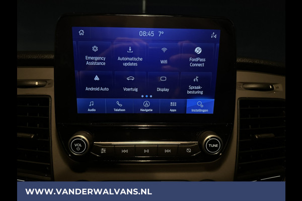 Ford Transit Custom 2.0 TDCI 130 pk L2H1 Euro6 Airco | Navigatie | LED | Cruisecontrol | Trekhaak Android Auto, Verwarmde voorruit, Parkeersensoren, Bijrijdersbank