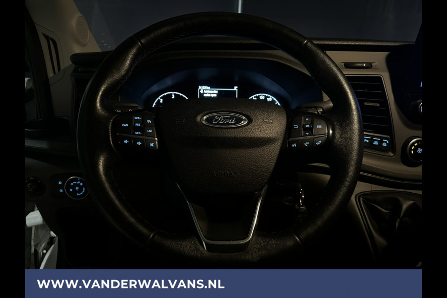Ford Transit 2.0 TDCI 130pk L3H2 Euro6 Airco | Camera | Navigatie | Apple Carplay | Android Auto Cruisecontrol, Stoelverwarming, Parkeersensoren, Verwarmde voorruit, Bijrijdersbank