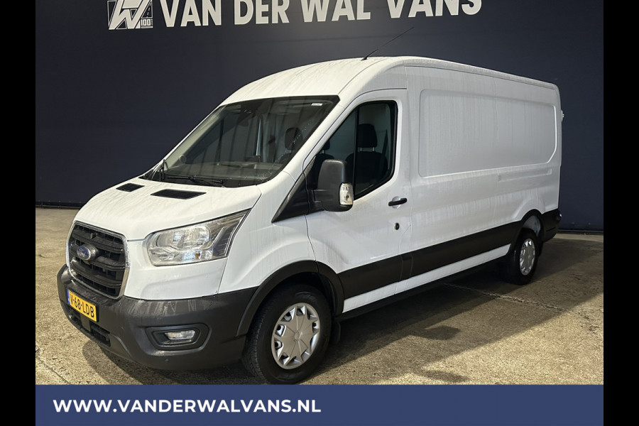 Ford Transit 2.0 TDCI 130pk L3H2 Euro6 Airco | Camera | Navigatie | Apple Carplay | Android Auto Cruisecontrol, Stoelverwarming, Parkeersensoren, Verwarmde voorruit, Bijrijdersbank