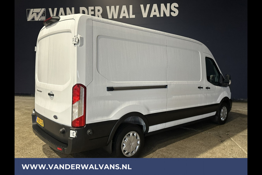 Ford Transit 2.0 TDCI 130pk L3H2 Euro6 Airco | Camera | Navigatie | Apple Carplay | Android Auto Cruisecontrol, Stoelverwarming, Parkeersensoren, Verwarmde voorruit, Bijrijdersbank