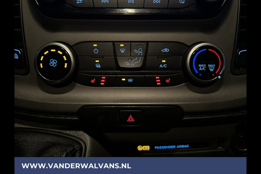 Ford Transit Custom 2.0 TDCI 130pk L1H1 Euro6 Airco | Camera | Navigatie | LED | Cruisecontrol Parkeersensoren, Stoelverwarming, Verwarmde voorruit, Bijrijdersbank