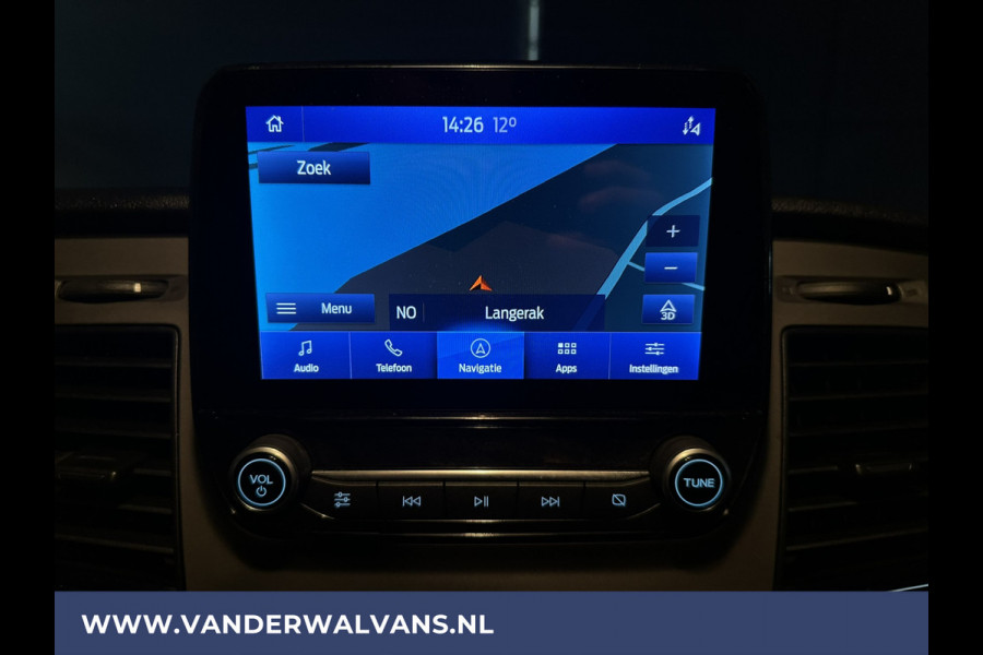 Ford Transit Custom 2.0 TDCI 130pk L1H1 Euro6 Airco | Camera | Navigatie | LED | Cruisecontrol Parkeersensoren, Stoelverwarming, Verwarmde voorruit, Bijrijdersbank