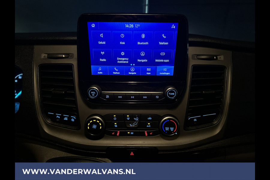 Ford Transit Custom 2.0 TDCI 130pk L1H1 Euro6 Airco | Camera | Navigatie | LED | Cruisecontrol Parkeersensoren, Stoelverwarming, Verwarmde voorruit, Bijrijdersbank