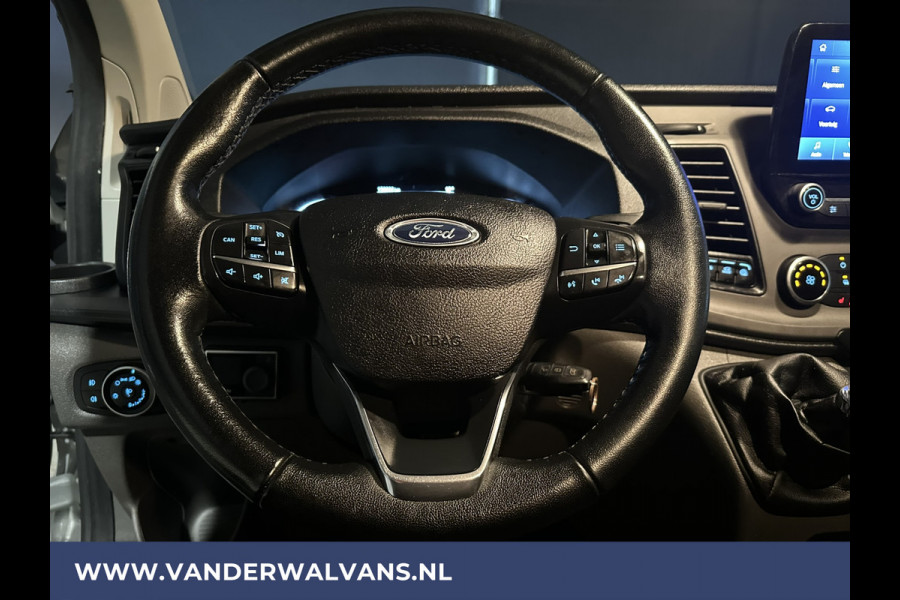 Ford Transit Custom 2.0 TDCI 130pk L1H1 Euro6 Airco | Camera | Navigatie | LED | Cruisecontrol Parkeersensoren, Stoelverwarming, Verwarmde voorruit, Bijrijdersbank