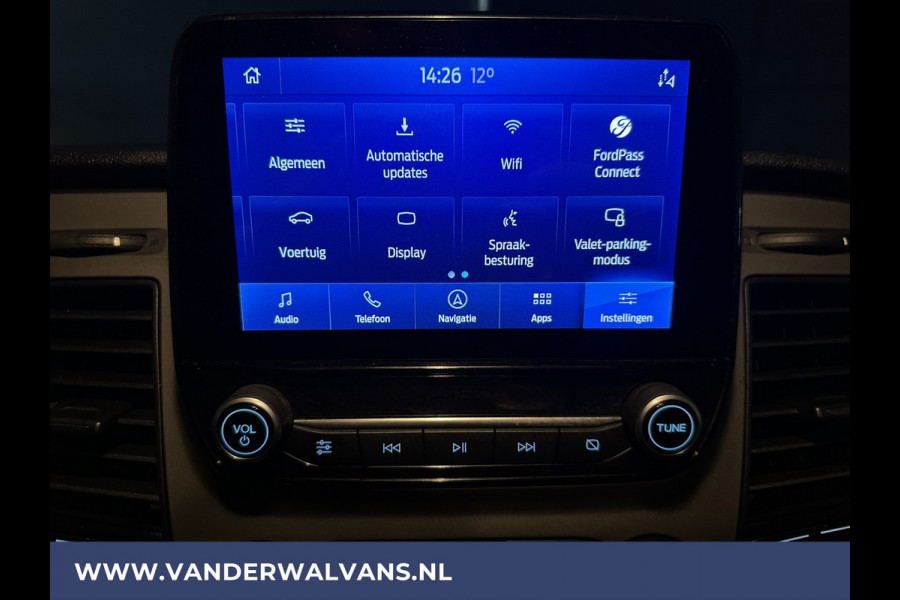 Ford Transit Custom 2.0 TDCI 130pk L1H1 Euro6 Airco | Camera | Navigatie | LED | Cruisecontrol Parkeersensoren, Stoelverwarming, Verwarmde voorruit, Bijrijdersbank