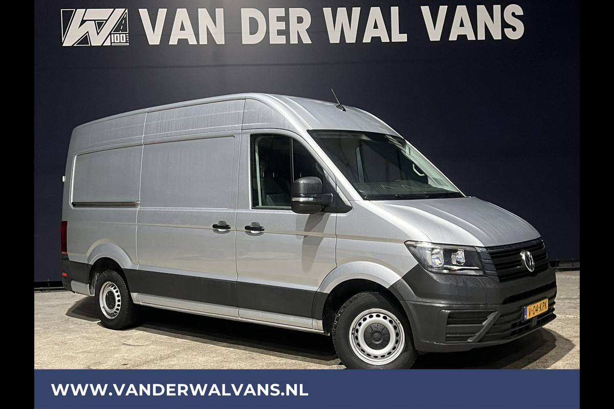 Volkswagen Crafter 2.0 TDI 141pk L3H3 L2H2 Euro6 Airco | Navigatie | Apple Carplay | Cruisecontrol Android Auto, Bijrijdersbank, 3000kg trekvermogen