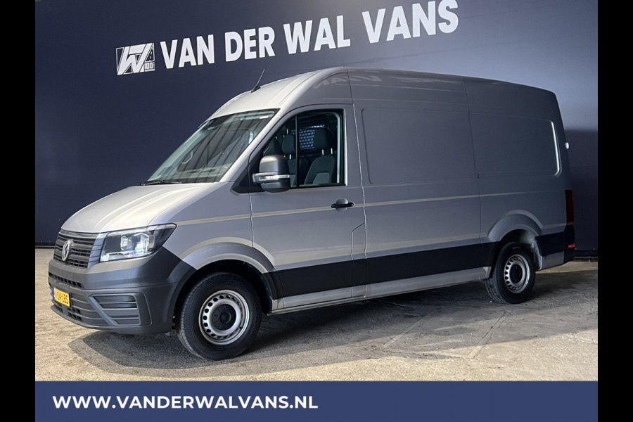 Volkswagen Crafter 2.0 TDI 140 pk L3H3 L2H2 Euro6 Airco | Navigatie | Apple Carplay | Cruisecontrol Android Auto, Bijrijdersbank, 3000kg trekvermogen
