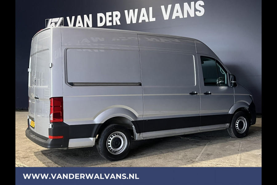 Volkswagen Crafter 2.0 TDI 140 pk L3H3 L2H2 Euro6 Airco | Navigatie | Apple Carplay | Cruisecontrol Android Auto, Bijrijdersbank, 3000kg trekvermogen