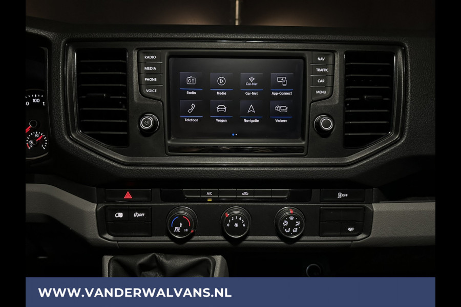 Volkswagen Crafter 2.0 TDI 140 pk L3H3 L2H2 Euro6 Airco | Navigatie | Apple Carplay | Cruisecontrol Android Auto, Bijrijdersbank, 3000kg trekvermogen