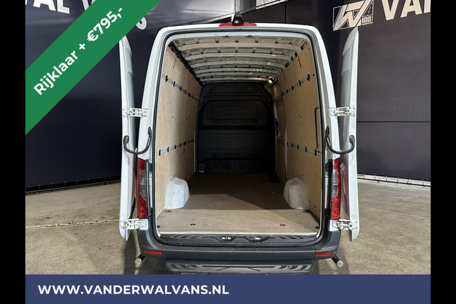 Mercedes-Benz Sprinter 314 CDI 143pk L3H2 Euro6 RIJKLAAR Airco | Camera | Sidebars | Apple Carplay | Android Auto Parkeersensoren, Bijrijdersbank