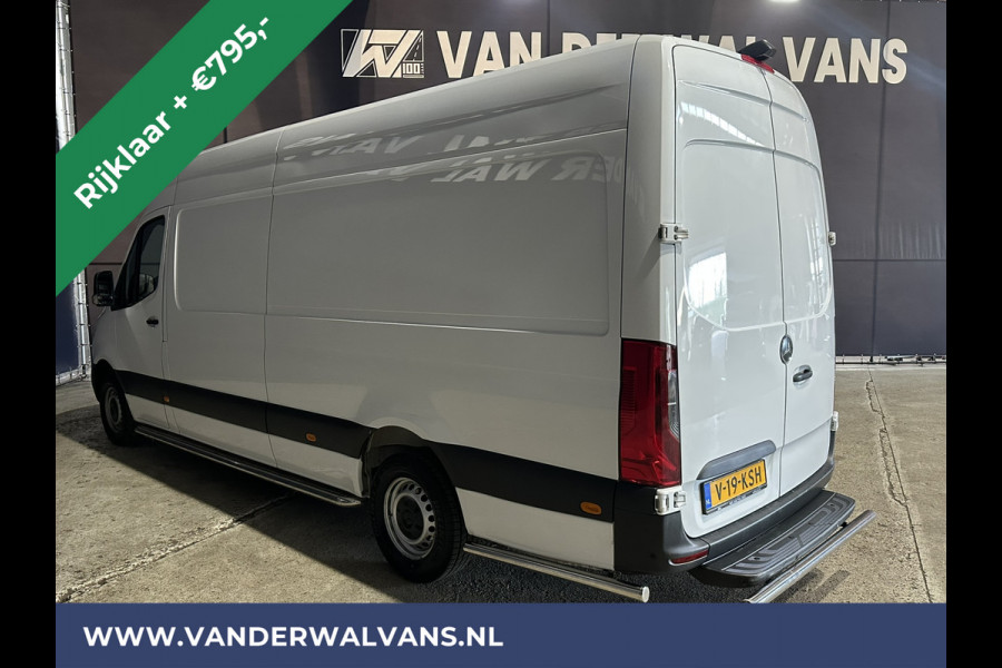 Mercedes-Benz Sprinter 314 CDI 143pk L3H2 Euro6 RIJKLAAR Airco | Camera | Sidebars | Apple Carplay | Android Auto Parkeersensoren, Bijrijdersbank