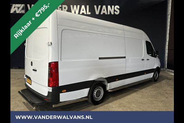 Mercedes-Benz Sprinter 314 CDI 143pk L3H2 Euro6 RIJKLAAR Airco | Camera | Sidebars | Apple Carplay | Android Auto Parkeersensoren, Bijrijdersbank