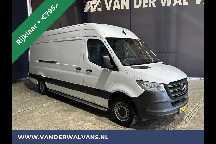 Mercedes-Benz Sprinter 314 CDI 143pk L3H2 Euro6 RIJKLAAR Airco | Camera | Sidebars | Apple Carplay | Android Auto Parkeersensoren, Bijrijdersbank