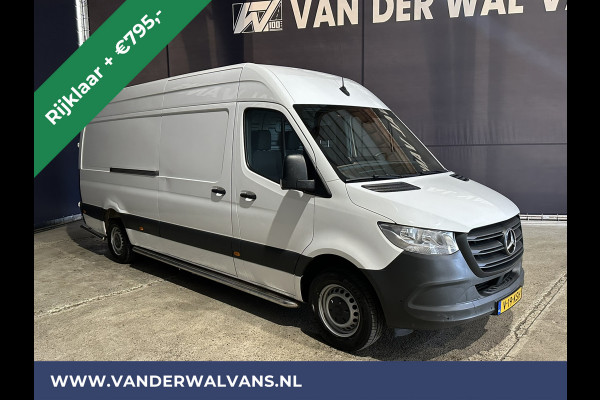 Mercedes-Benz Sprinter 314 CDI 143pk L3H2 Euro6 RIJKLAAR Airco | Camera | Sidebars | Apple Carplay | Android Auto Parkeersensoren, Bijrijdersbank