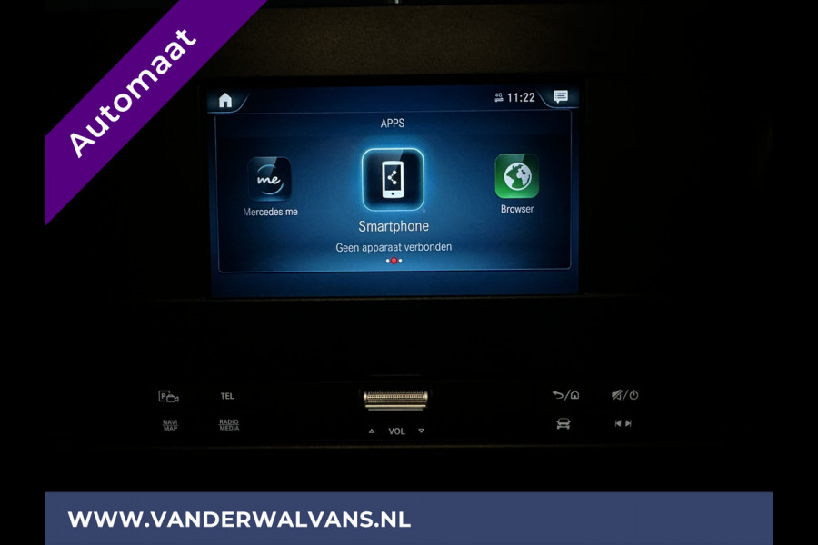 Mercedes-Benz Sprinter 317 CDI 170pk 9G-Tronic Automaat L2H2 Fabrieksgarantie Euro6 Airco | Camera | Navigatie Cruisecontrol, Parkeersensoren, Stoelverwarming, Bijrijdersbank