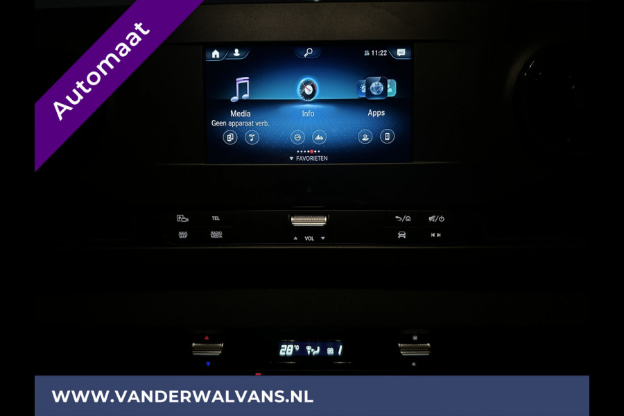 Mercedes-Benz Sprinter 317 CDI 170pk 9G-Tronic Automaat L2H2 Fabrieksgarantie Euro6 Airco | Camera | Navigatie Cruisecontrol, Parkeersensoren, Stoelverwarming, Bijrijdersbank