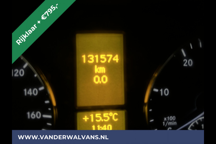 Mercedes-Benz Sprinter 316 CDI 163 pk L2H2 Euro6 RIJKLAAR Airco | 2800kg trekhaak | Navigatie | Cruisecontrol, Parkeersensoren
