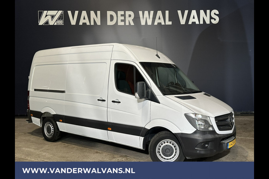 Mercedes-Benz Sprinter 316 CDI 163 pk L2H2 Euro6 Airco | 2800kg Trekhaak | Cruisecontrol parkeersensoren, chauffeursstoel