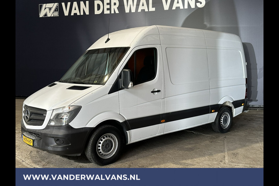 Mercedes-Benz Sprinter 316 CDI 163 pk L2H2 Euro6 Airco | 2800kg Trekhaak | Cruisecontrol parkeersensoren, chauffeursstoel