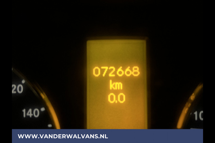 Mercedes-Benz Sprinter 316 CDI 163 pk L2H2 Euro6 Airco | 2800kg Trekhaak | Cruisecontrol parkeersensoren, chauffeursstoel
