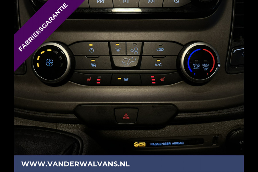 Ford Transit Custom 2.0 TDCI L1H1 Fabrieksgarantie Euro6 Airco | Navigatie | Camera | LED | Cruisecontrol Parkeersensoren, Verwarmde voorruit, Stoelverwarming, Bijrijdersbank