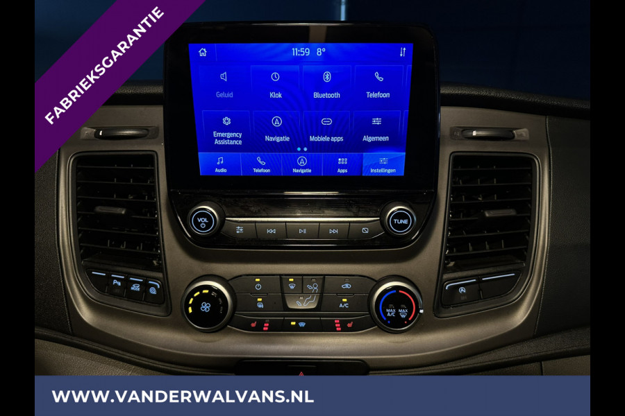 Ford Transit Custom 2.0 TDCI L1H1 Fabrieksgarantie Euro6 Airco | Navigatie | Camera | LED | Cruisecontrol Parkeersensoren, Verwarmde voorruit, Stoelverwarming, Bijrijdersbank