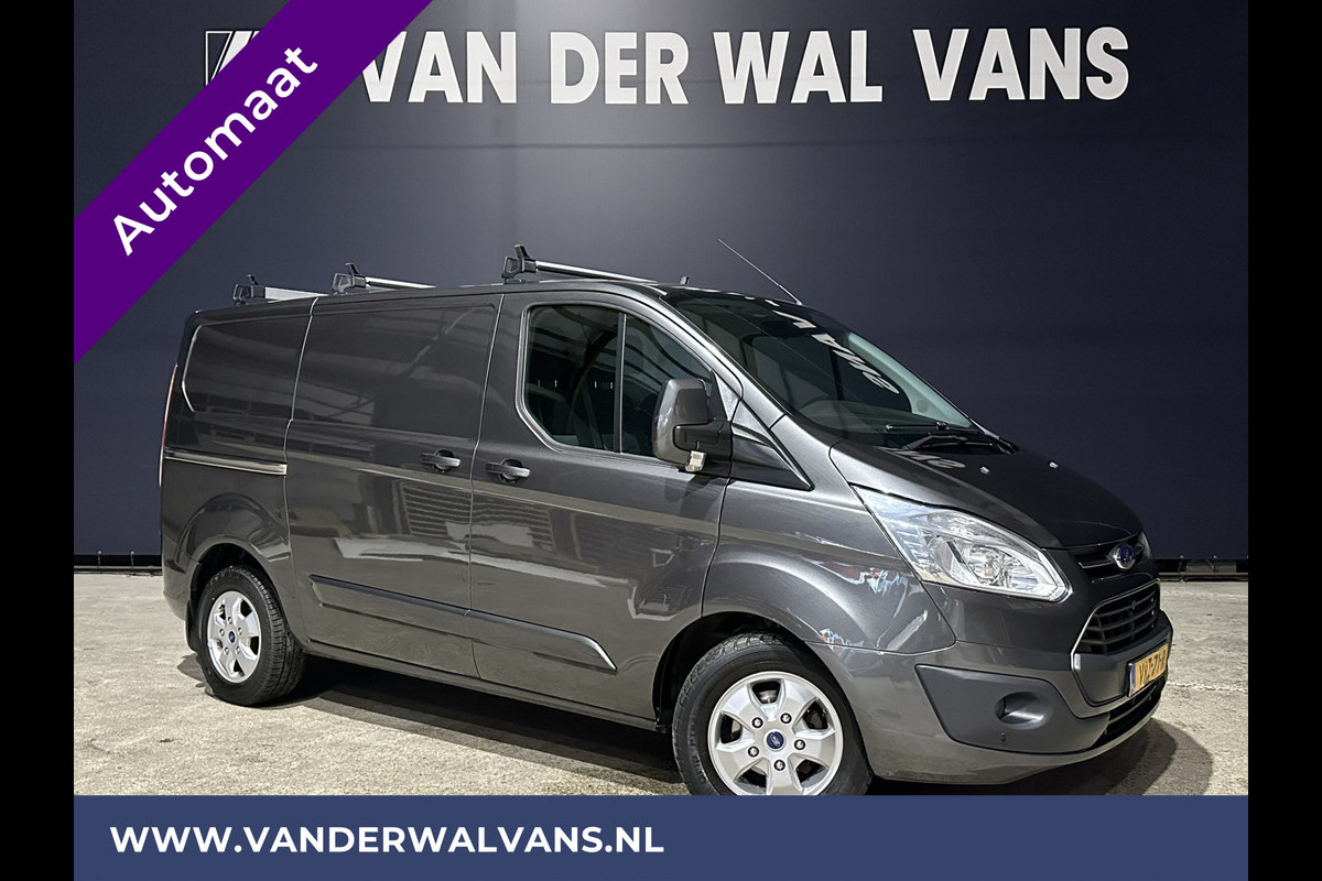 Ford Transit Custom 2.0TDCI 130pk Automaat L1H1 Euro6 Airco | 2x zijdeur | Trekhaak | LM velgen Cruisecontrol, Parkeersensoren, Dakdragers, Verwarmde voorruit, Bijrijdersbank Ford Transit Custom 2.0TDCI 130pk Automaat L1H1 Euro6 Airco | 2x zijdeur | Trekhaak | LM velgen Cruisecontrol, Parkeersensoren, Dakdragers, Verwarmde voorruit, Bijrijdersbank