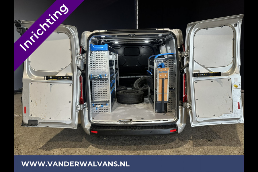 Ford Transit Custom 2.0 TDCI 130 pk L1H1 inrichting Euro6 Airco | Camera | LED | Apple Carplay | Cruisecontrol Parkeersensoren, Bijrijdersbank, 2500kg trekvermogen, stoelverwarming, verwarmde voorruit