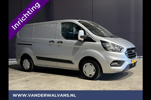 Ford Transit Custom 2.0 TDCI 130 pk L1H1 inrichting Euro6 Airco | Camera | LED | Apple Carplay | Cruisecontrol Parkeersensoren, Bijrijdersbank, 2500kg trekvermogen, stoelverwarming, verwarmde voorruit
