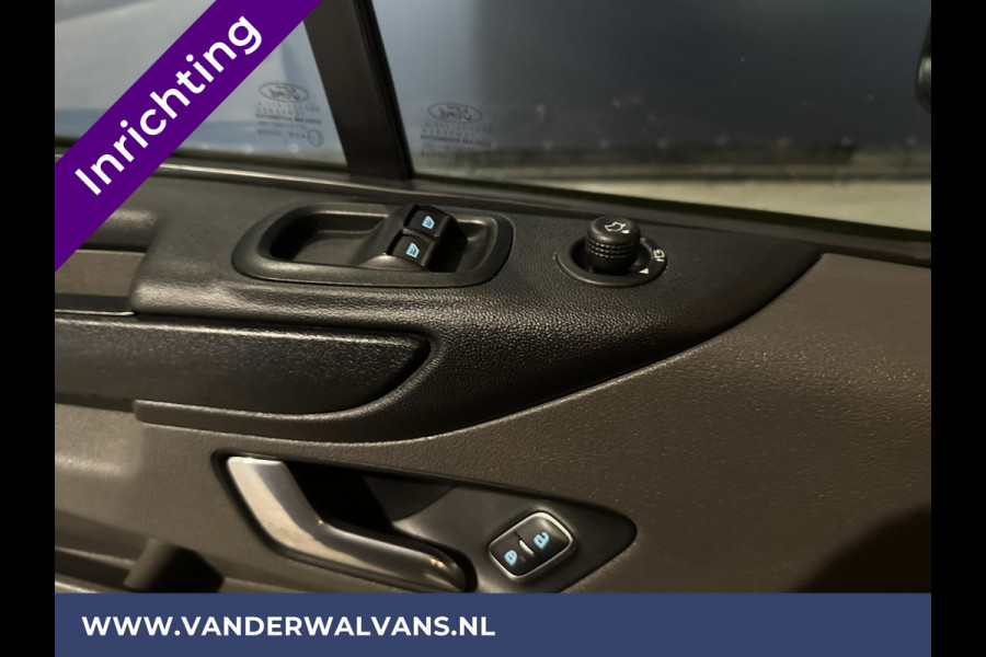 Ford Transit Custom 2.0 TDCI 130 pk L1H1 inrichting Euro6 Airco | Camera | LED | Apple Carplay | Cruisecontrol Parkeersensoren, Bijrijdersbank, 2500kg trekvermogen, stoelverwarming, verwarmde voorruit
