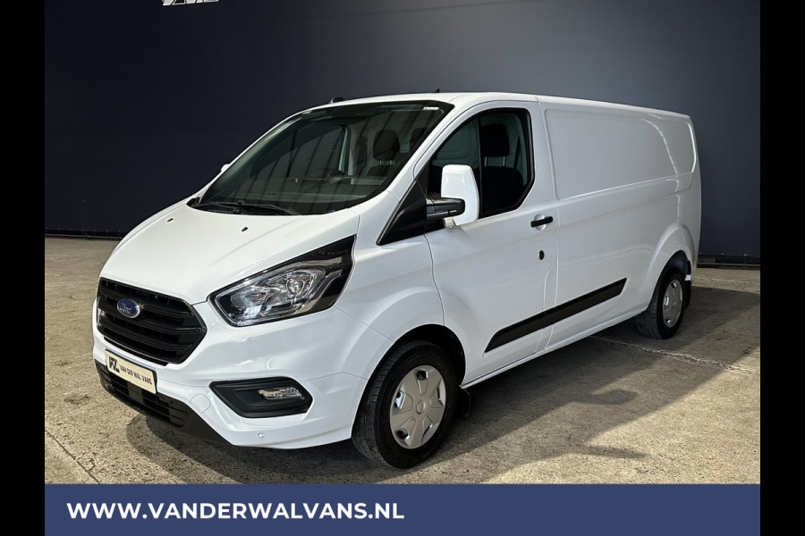 Ford Transit Custom 2.0 TDCI 131pk L2H1 Euro6 Airco | LED | Cruisecontrol | Verwarmde voorruit | 2800kg trekvermogen Parkeersensoren, Bijrijdersbank,