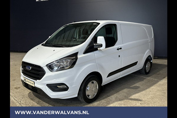 Ford Transit Custom 2.0 TDCI 131pk L2H1 Euro6 Airco | LED | Cruisecontrol | Verwarmde voorruit | 2800kg trekvermogen Parkeersensoren, Bijrijdersbank,
