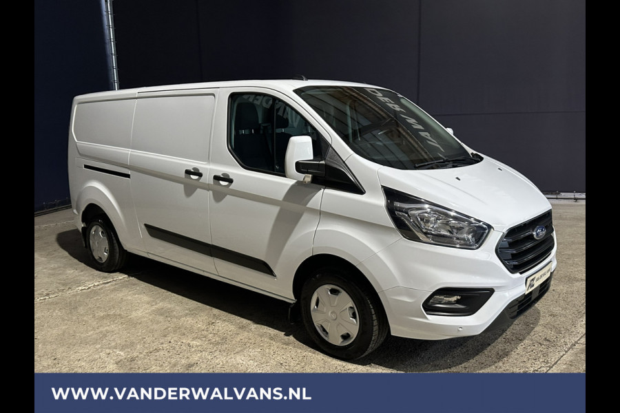 Ford Transit Custom 2.0 TDCI 131pk L2H1 Euro6 Airco | LED | Cruisecontrol | Verwarmde voorruit | 2800kg trekvermogen Parkeersensoren, Bijrijdersbank,