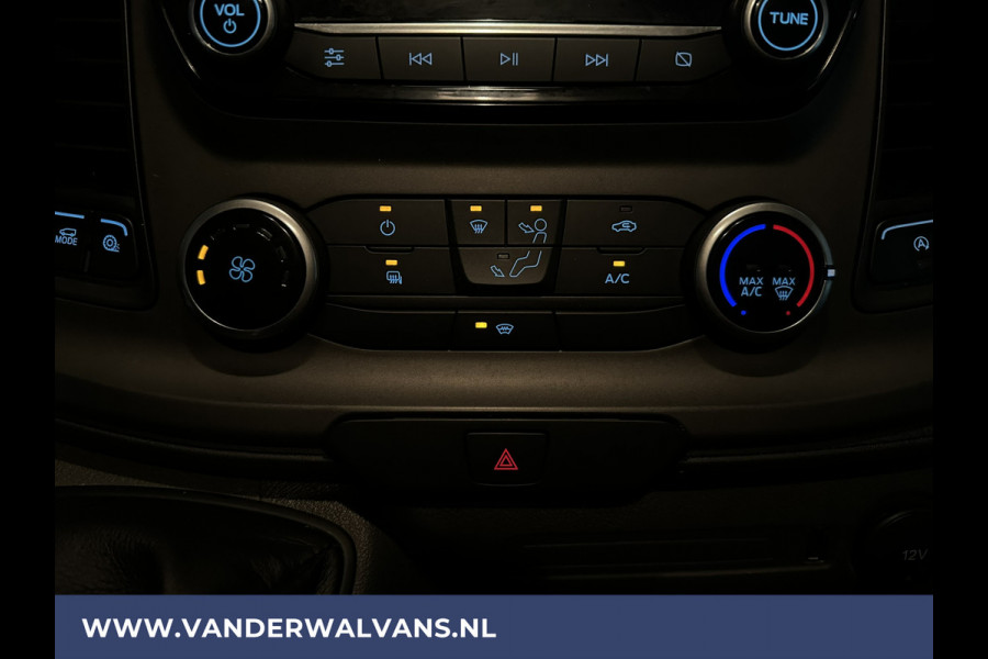 Ford Transit Custom 2.0 TDCI 131pk L2H1 Euro6 Airco | LED | Cruisecontrol | Apple Carplay | Android Auto Verwarmde voorruit, Parkeersensoren, Bijrijdersbank, 2800kg trekvermogen
