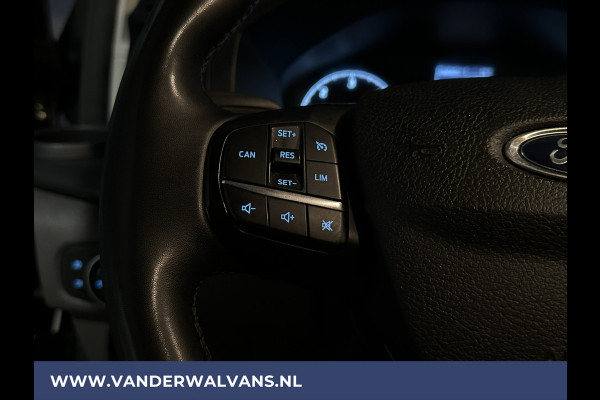 Ford Transit Custom 2.0 TDCI 131pk L2H1 Euro6 Airco | LED | Cruisecontrol | Apple Carplay | Android Auto Verwarmde voorruit, Parkeersensoren, Bijrijdersbank, 2800kg trekvermogen