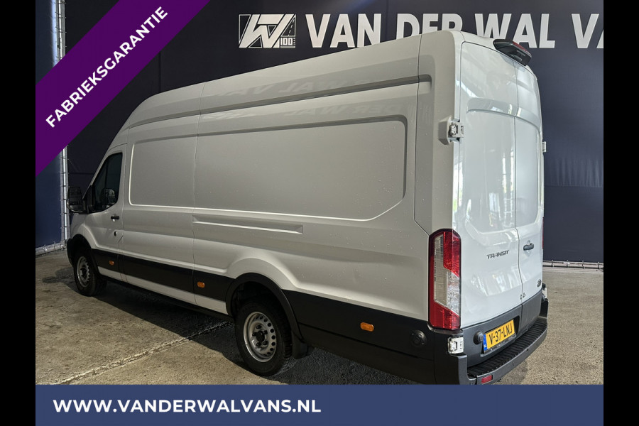 Ford Transit 2.0 TDCI 131pk L4H3 Fabrieksgarantie Euro6 Airco | Camera | Navigatie | Cruisecontrol | Parkeersensoren | Apple Carplay Android Auto, Bijrijdersbank, 2800kg trekvermogen