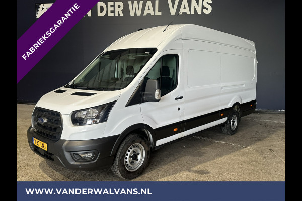 Ford Transit 2.0 TDCI 131pk L4H3 Fabrieksgarantie Euro6 Airco | Camera | Navigatie | Cruisecontrol | Parkeersensoren | Apple Carplay Android Auto, Bijrijdersbank, 2800kg trekvermogen
