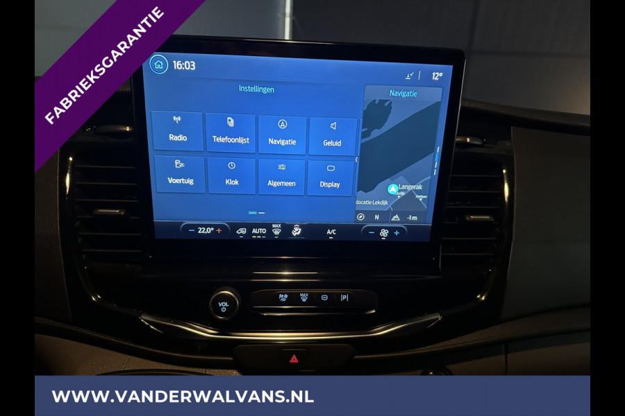 Ford Transit 2.0 TDCI 131pk L4H3 Fabrieksgarantie Euro6 Airco | Camera | Navigatie | Cruisecontrol | Parkeersensoren | Apple Carplay Android Auto, Bijrijdersbank, 2800kg trekvermogen