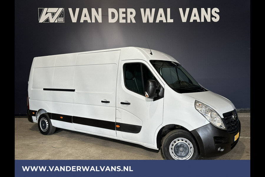 Opel Movano 2.3 CDTI 146pk L3H2 Euro6 Airco | Camera | Navigatie | Cruisecontrol | Parkeersensoren 2500kg Trekhaak, Bijrijdersbank
