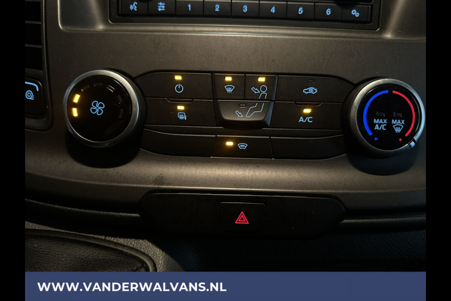 Ford Transit Custom 2.0 TDCI 130 pk L2H1 Euro6 Airco | LED | Cruisecontrol | Verwarmde voorruit | Parkeersensoren Bijrijdersbank, 2800kg trekvermogen