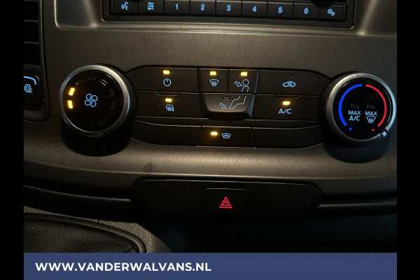 Ford Transit Custom 2.0 TDCI 130 pk L2H1 Euro6 Airco | LED | Cruisecontrol | Verwarmde voorruit | Parkeersensoren Bijrijdersbank, 2800kg trekvermogen