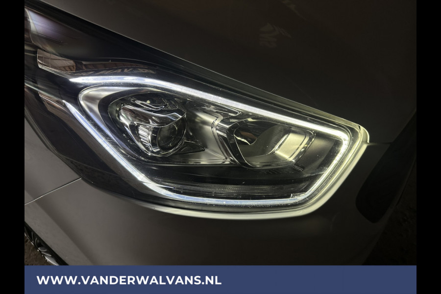 Ford Transit Custom 2.0 TDCI 130 pk L2H1 Euro6 Airco | LED | Cruisecontrol | Verwarmde voorruit | Parkeersensoren Bijrijdersbank, 2800kg trekvermogen