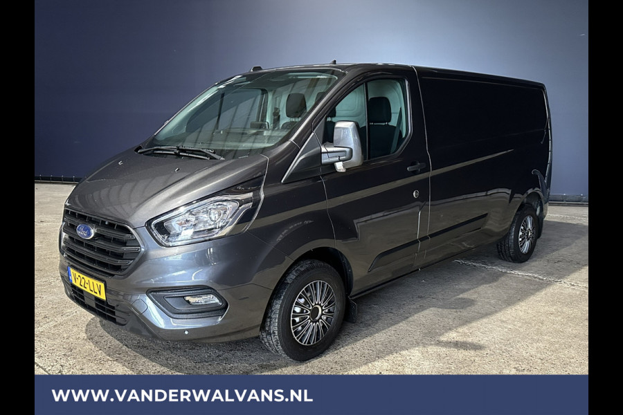 Ford Transit Custom 2.0 TDCI 131pk L2H1 Euro6 Airco | LED | Apple Carplay | Android Auto | Cruisecontrol Parkeersensoren, Verwarmde voorruit, Bijrijdersbank, 2800kg trekvermogen