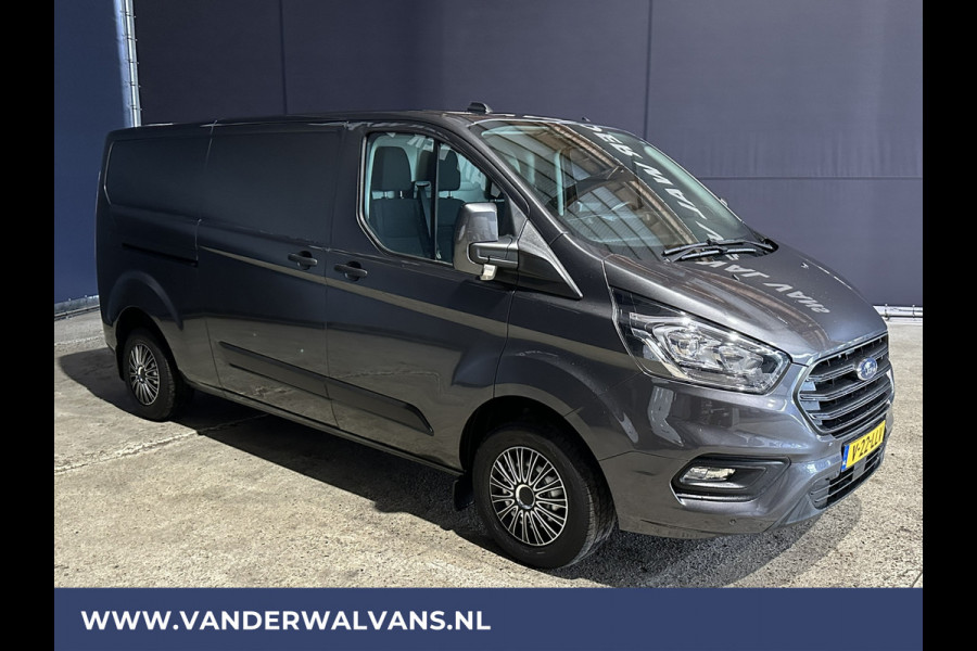 Ford Transit Custom 2.0 TDCI 131pk L2H1 Euro6 Airco | LED | Apple Carplay | Android Auto | Cruisecontrol Parkeersensoren, Verwarmde voorruit, Bijrijdersbank, 2800kg trekvermogen