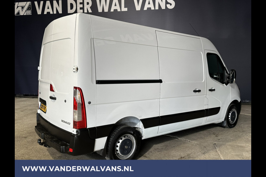 Renault Master 2.3 dCi 145 pk L2H2 Euro6 2500kg Trekhaak | 2x Zijdeur | Parkeersensoren | Chauffeursstoel, Bijrijdersbank