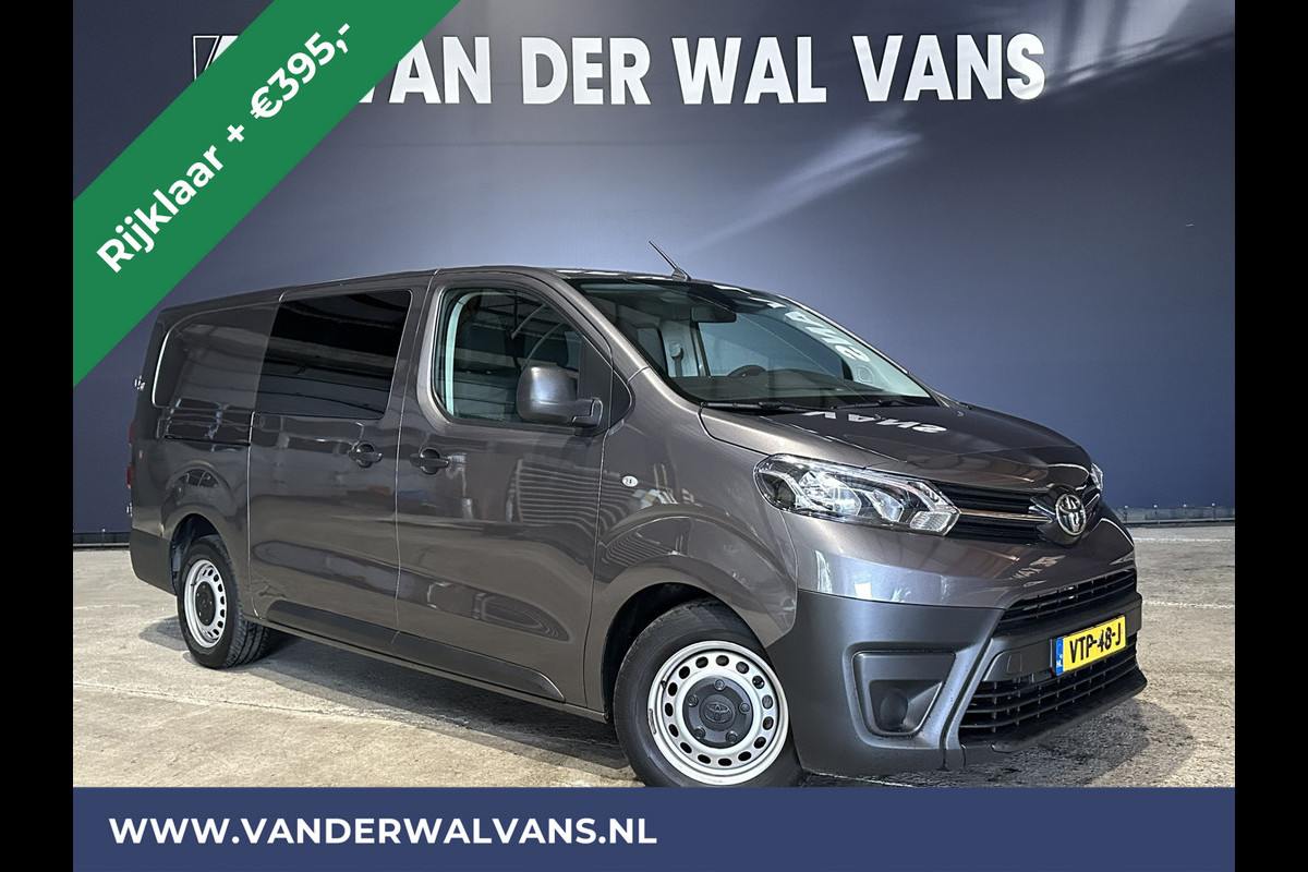 Toyota ProAce 2.0 D-4D 145pk L3H1 Dubbele Cabine Euro6 RIJKLAAR Airco | 6-Zits | Navigatie | Apple Carplay | Android Auto Cruisecontrol, Parkeersensoren Toyota ProAce 2.0 D-4D 145pk L3H1 Dubbele Cabine Euro6 RIJKLAAR Airco | 6-Zits | Navigatie | Apple Carplay | Android Auto Cruisecontrol, Parkeersensoren