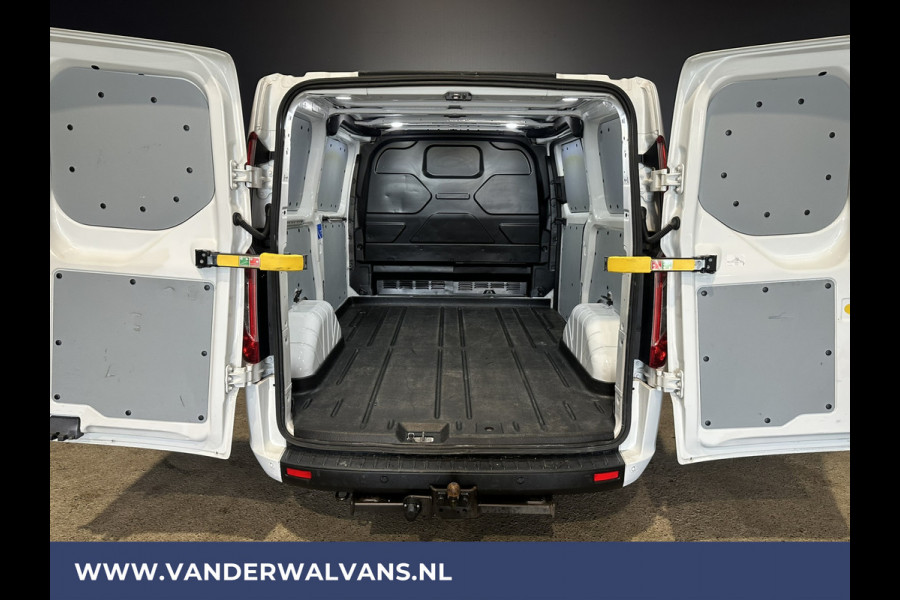 Ford Transit Custom 2.0 TDCI 130pk L1H1 Euro6 Airco | Navigatie | LED | Apple Carplay | 2500kg Trekhaak Android Auto, Cruisecontrol, Sidebars, Verwarmde Voorruit, Bijrijdersbank, Parkeersensoren