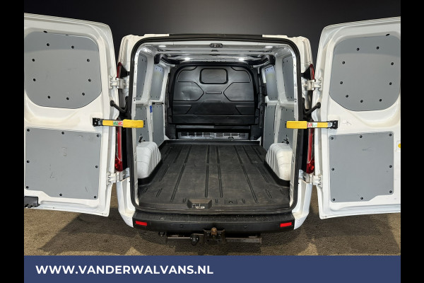 Ford Transit Custom 2.0 TDCI 130pk L1H1 Euro6 Airco | Navigatie | LED | Apple Carplay | 2500kg Trekhaak Android Auto, Cruisecontrol, Sidebars, Verwarmde Voorruit, Bijrijdersbank, Parkeersensoren